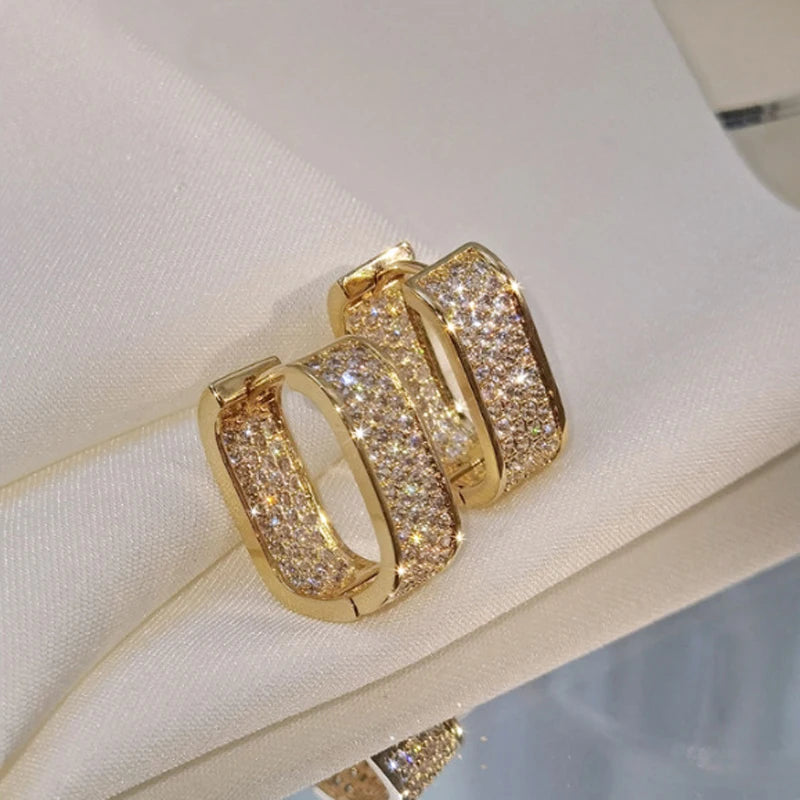 Earrings for Women 925 Silver Versatile Girls Earrings Hot Jewelry